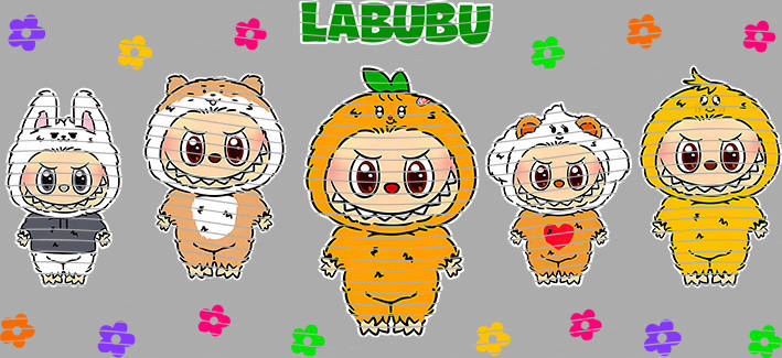 16oz Labubu-LB-122